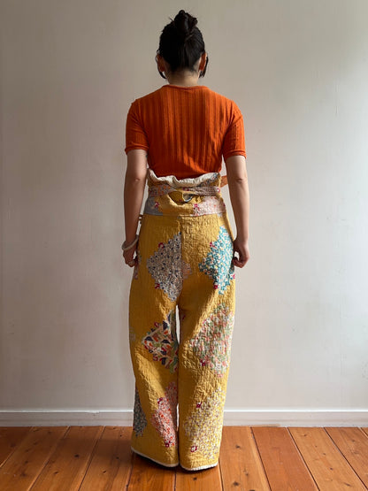 semi-antique quilt huge overall