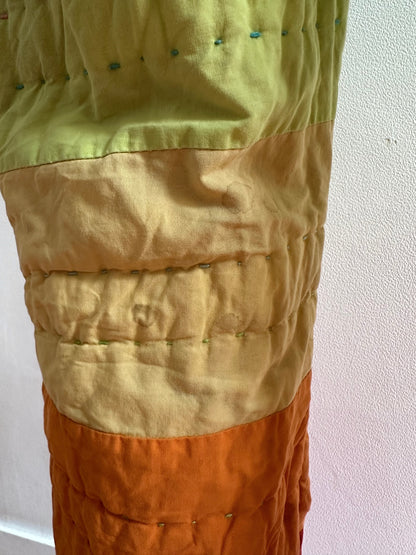 old quilt slim pants