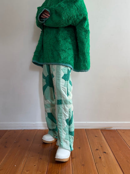 old quilt pants “boro”