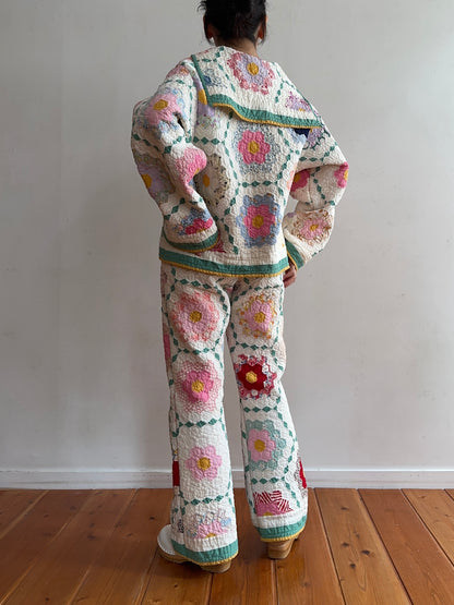 old quilt sailor shirt