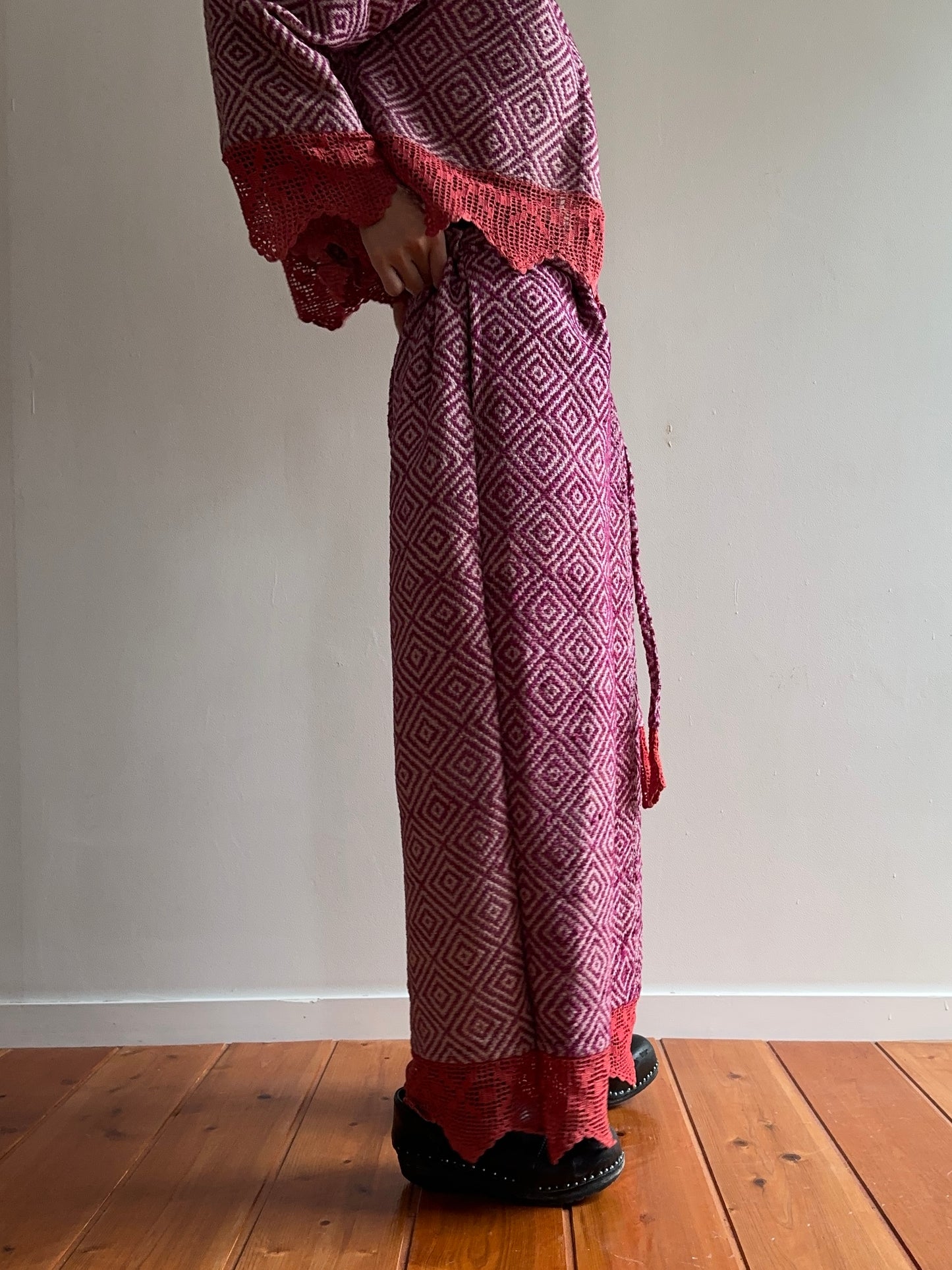 old coverlet wide pants