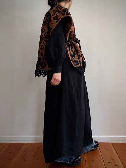 old coverlet wide vest
