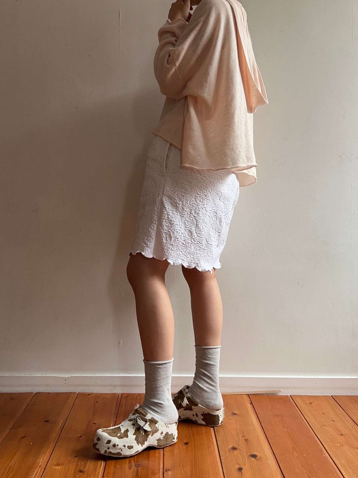 old fabric short pants