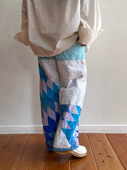 old quilt pants