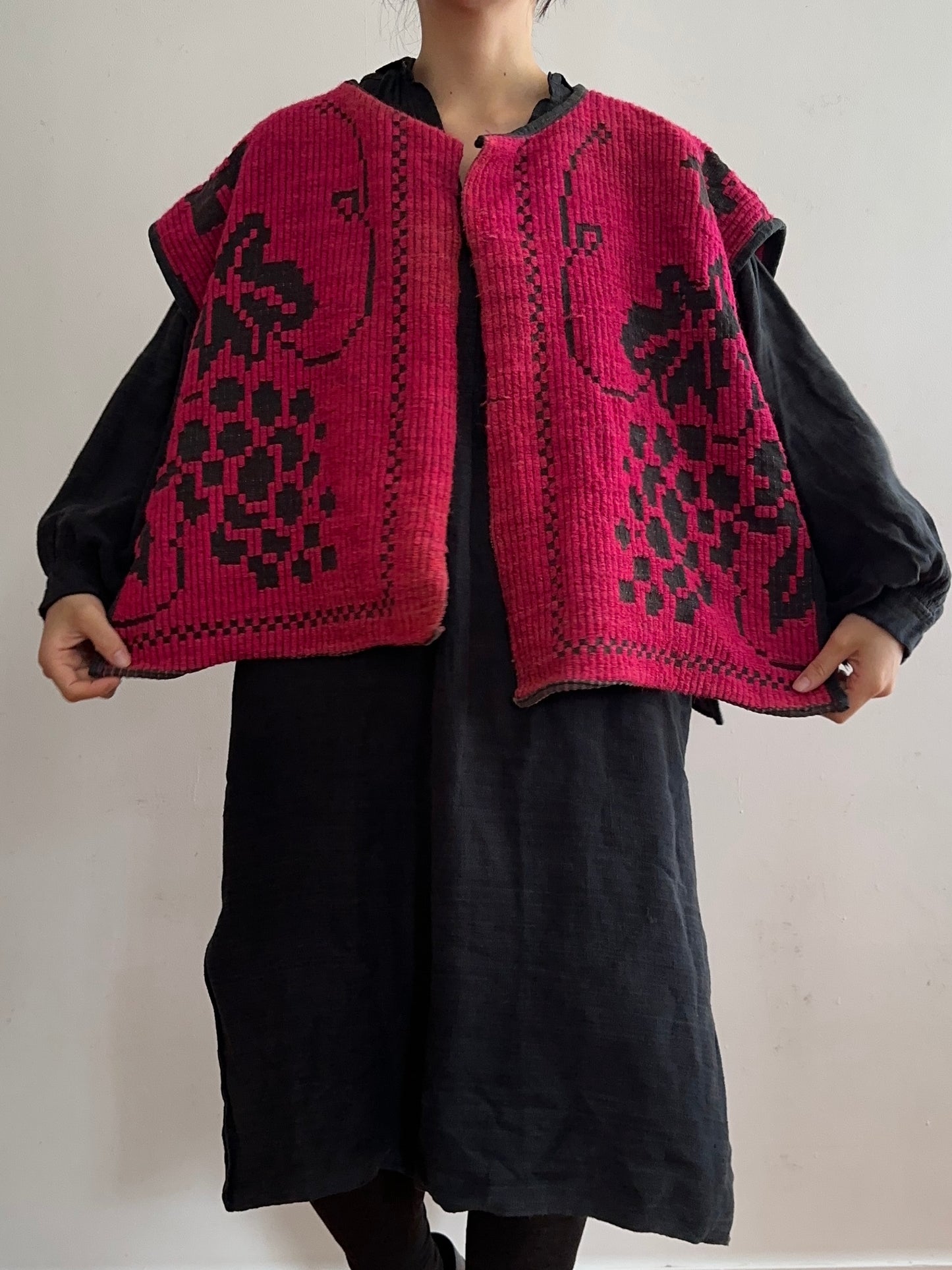 old coverlet wide vest