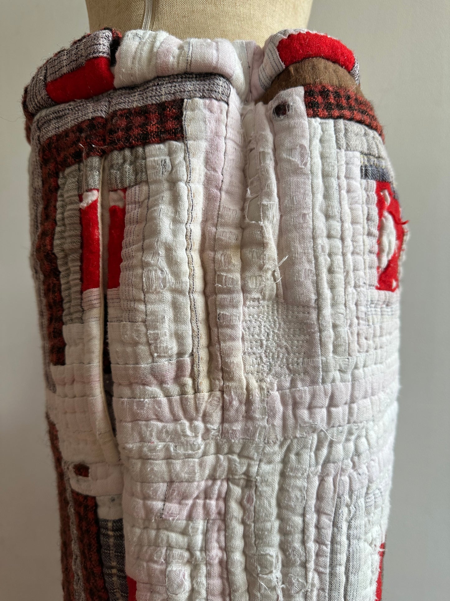 old quilt pants