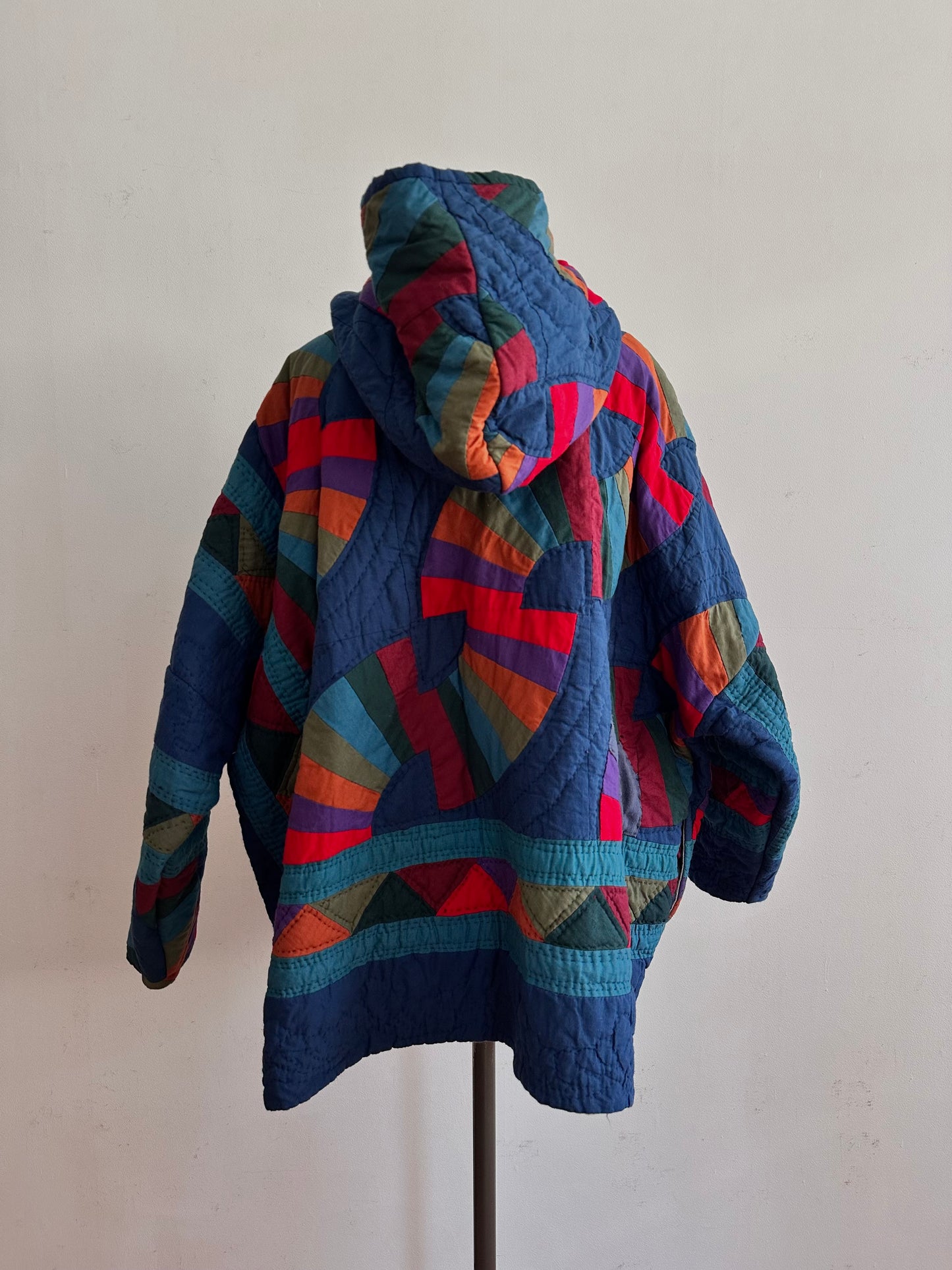 old quilt parka