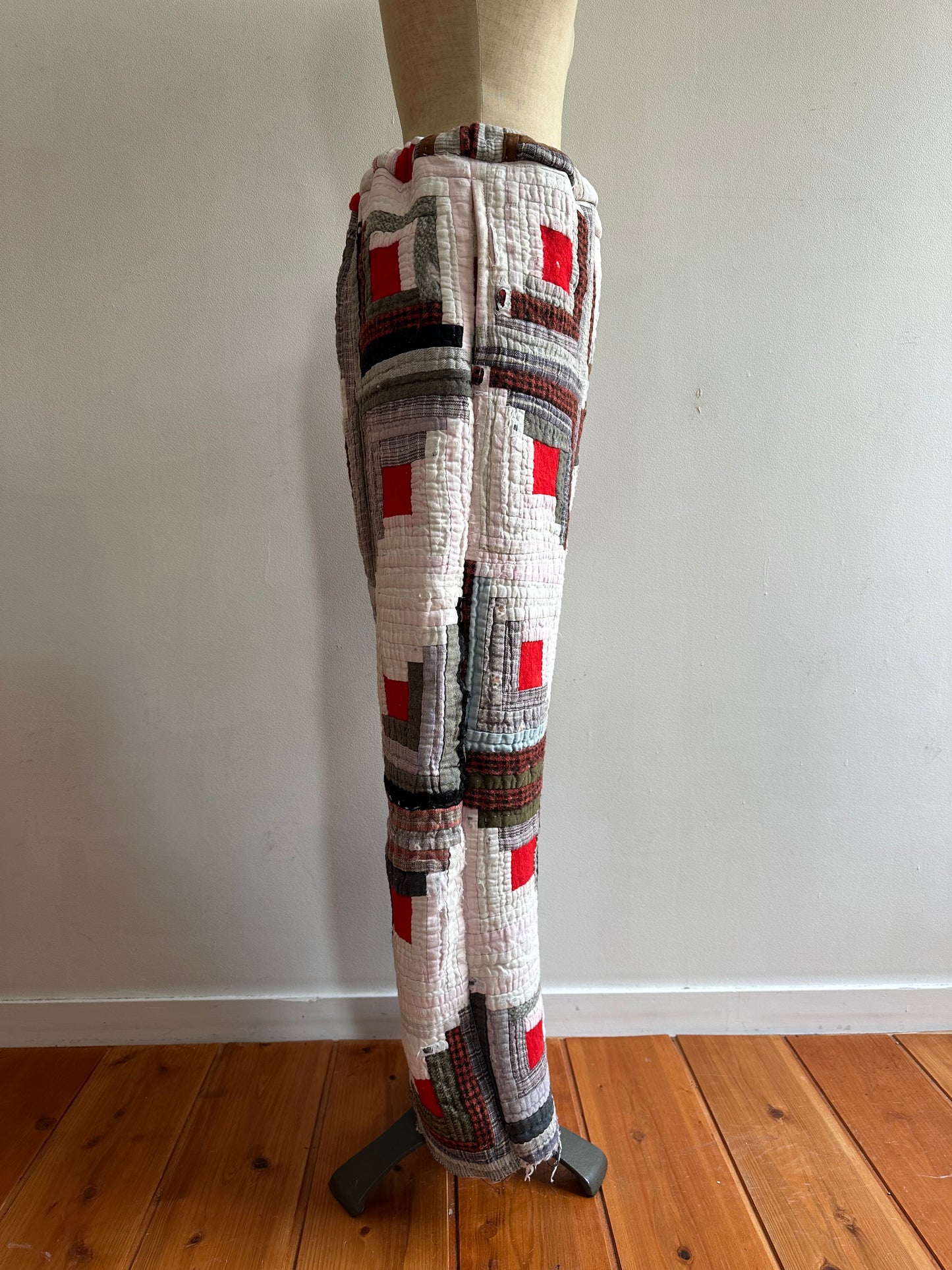 old quilt pants