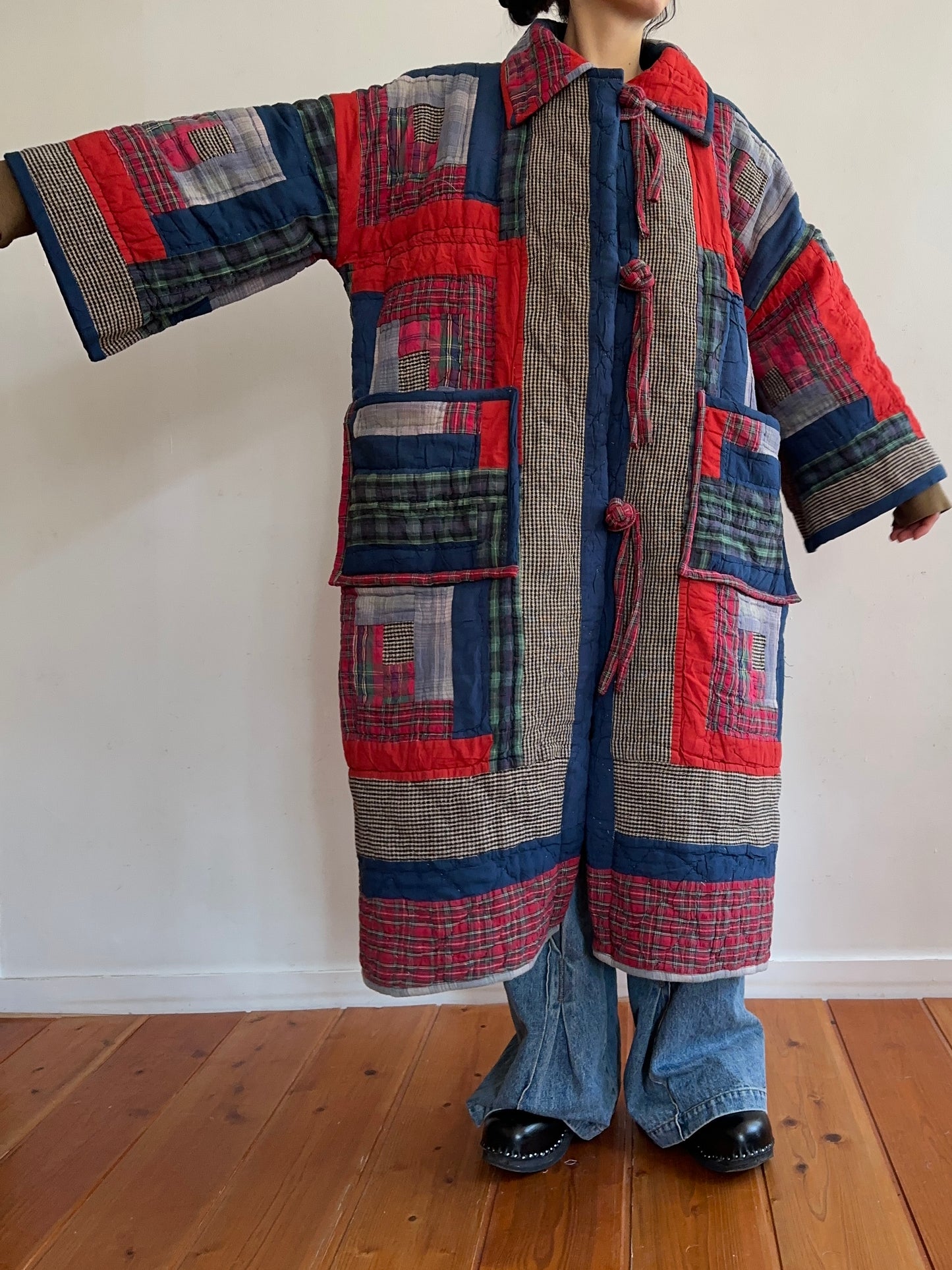 old quilt coat