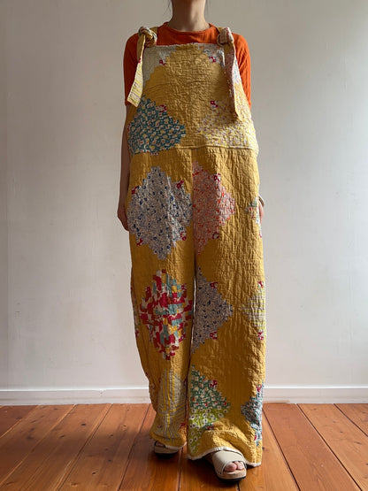 semi-antique quilt huge overall