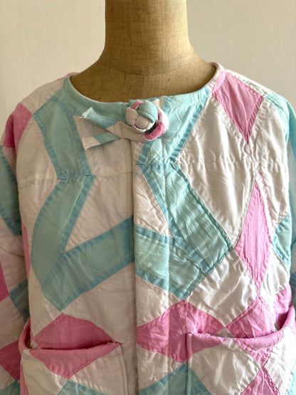 vecchia giacca corta trapuntata