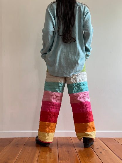 old quilt pants