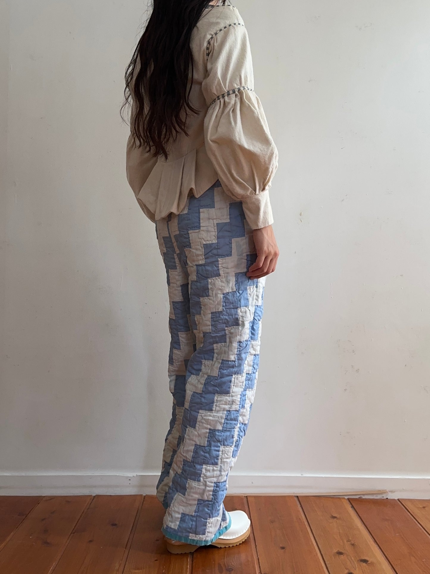 old quilt pants