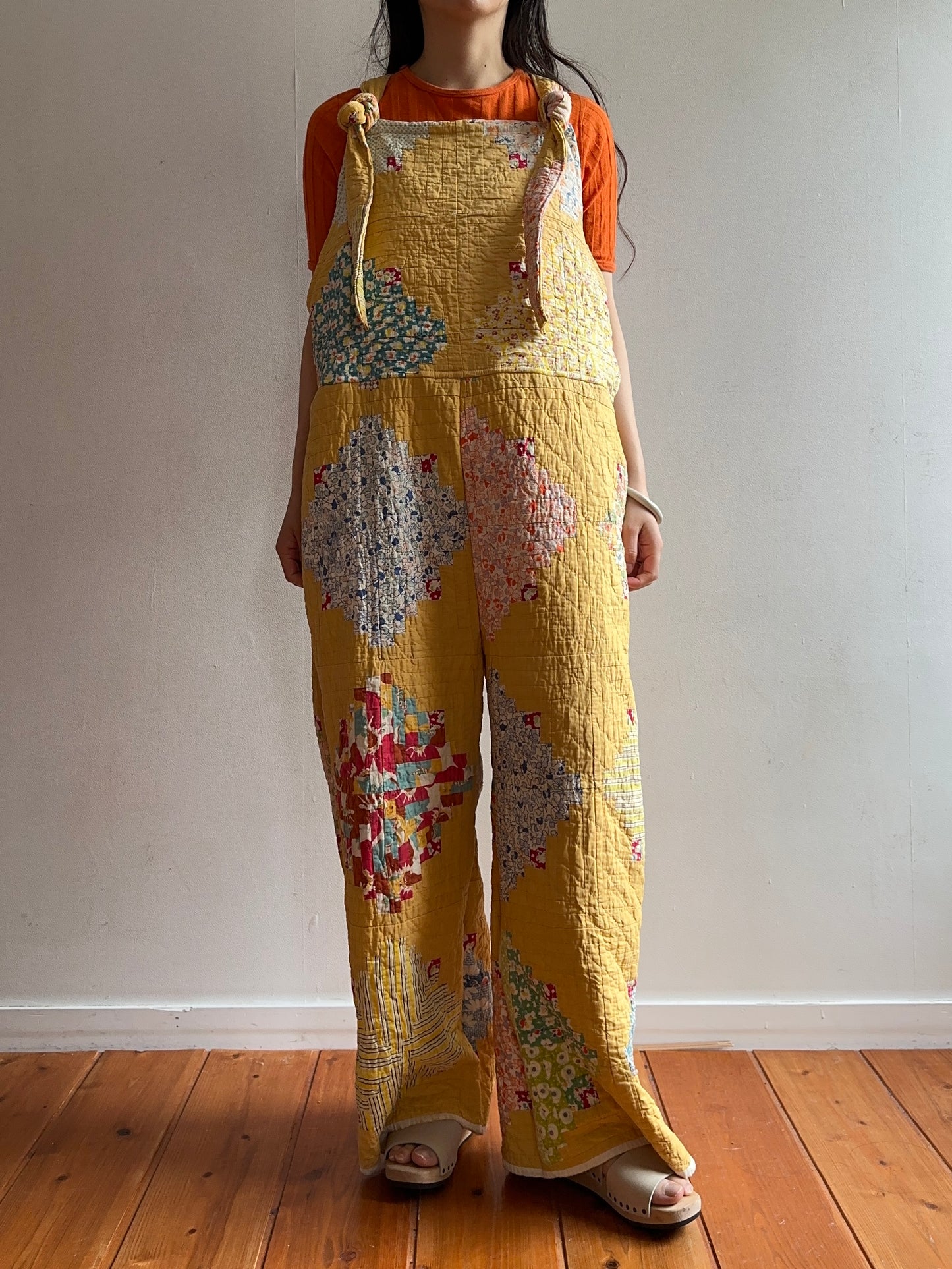 semi-antique quilt huge overall