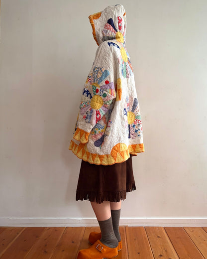 old quilt parka