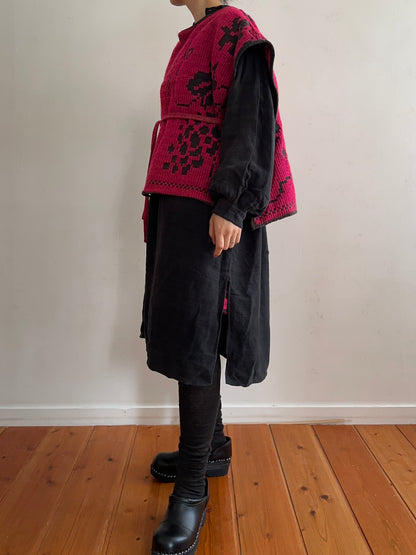 old coverlet wide vest