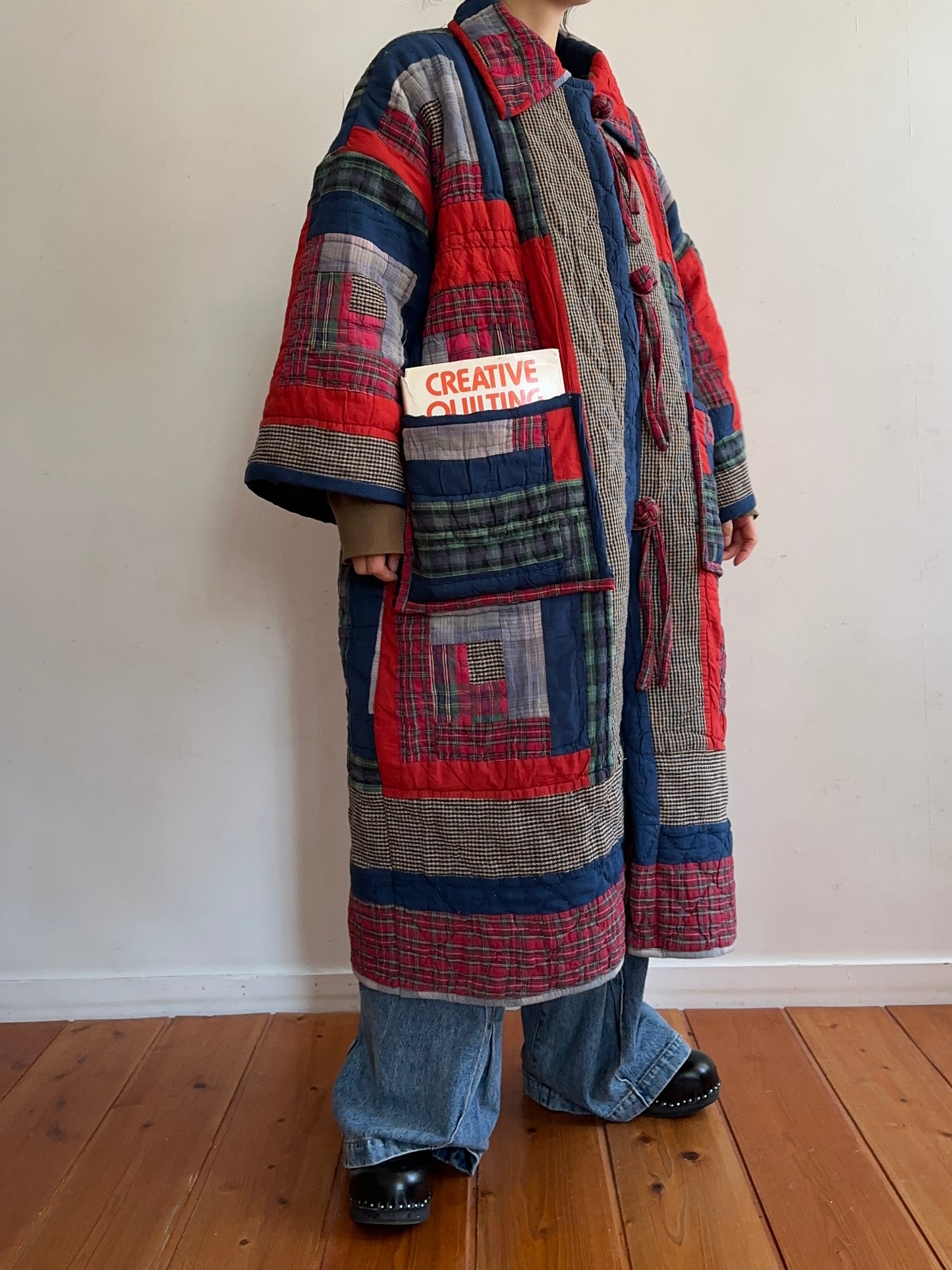 old quilt coat