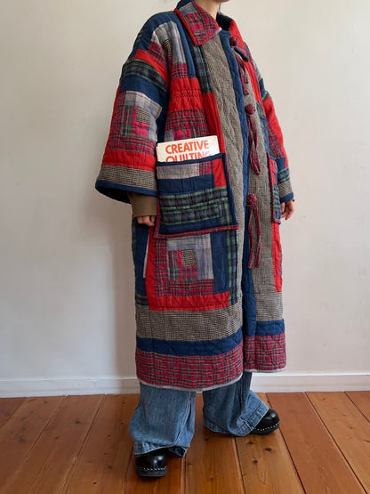 old quilt coat
