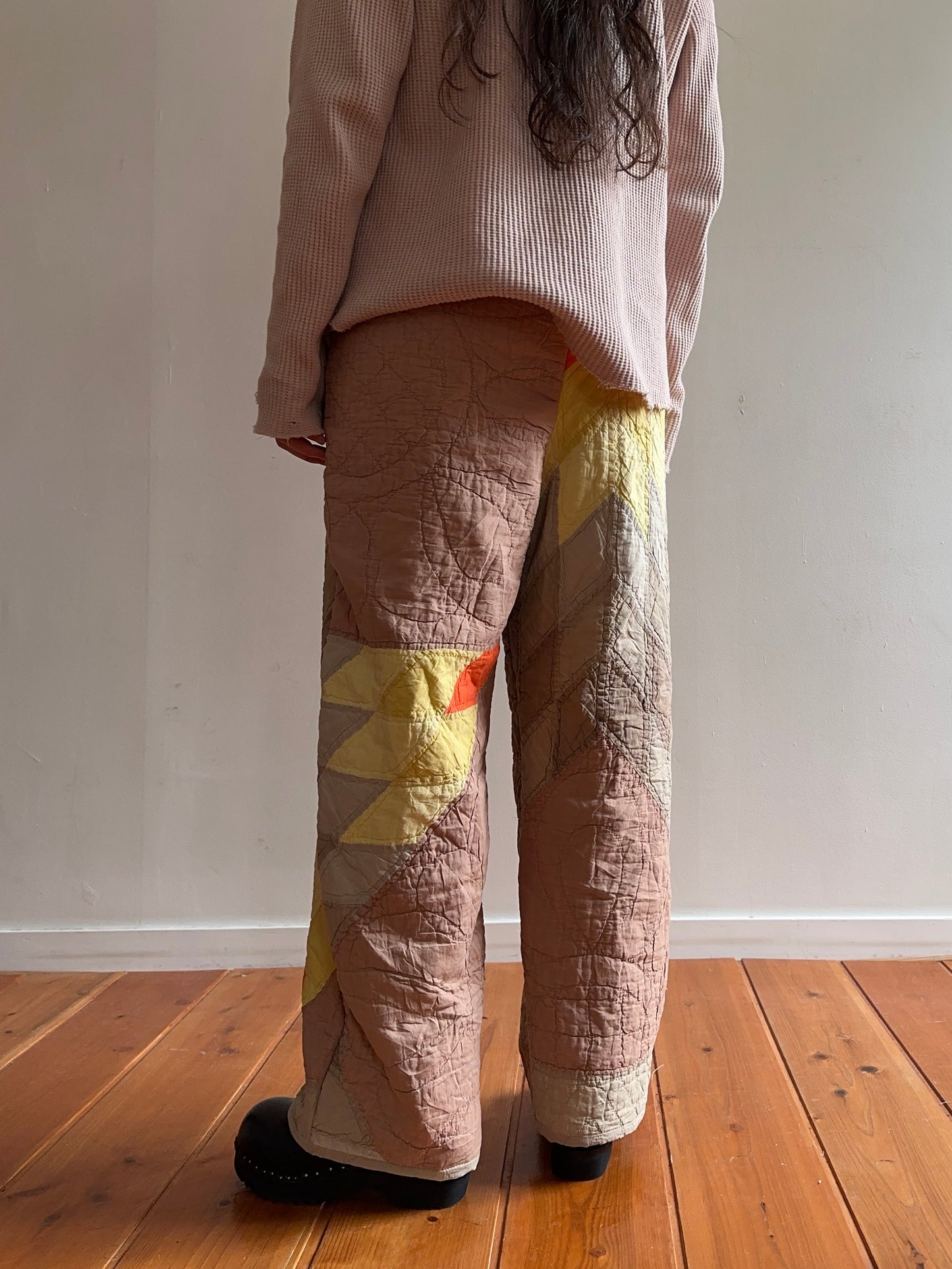 old quilt pants