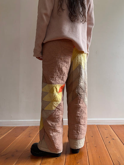 old quilt pants