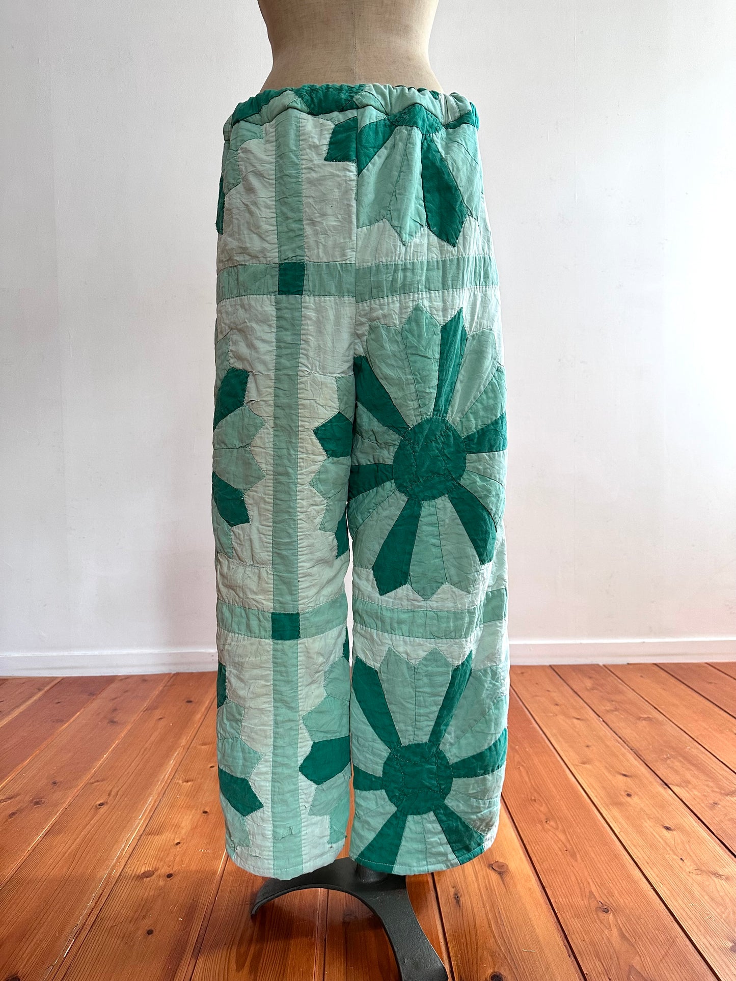 old quilt pants “boro”
