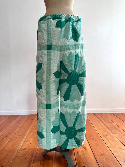 old quilt pants “boro”