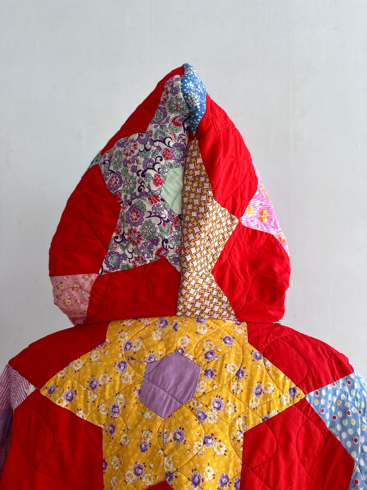old quilt parka