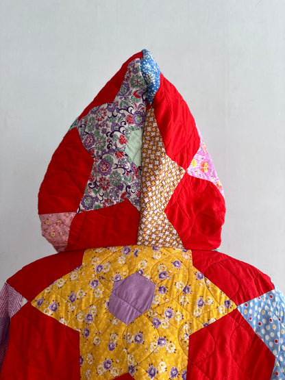 old quilt parka