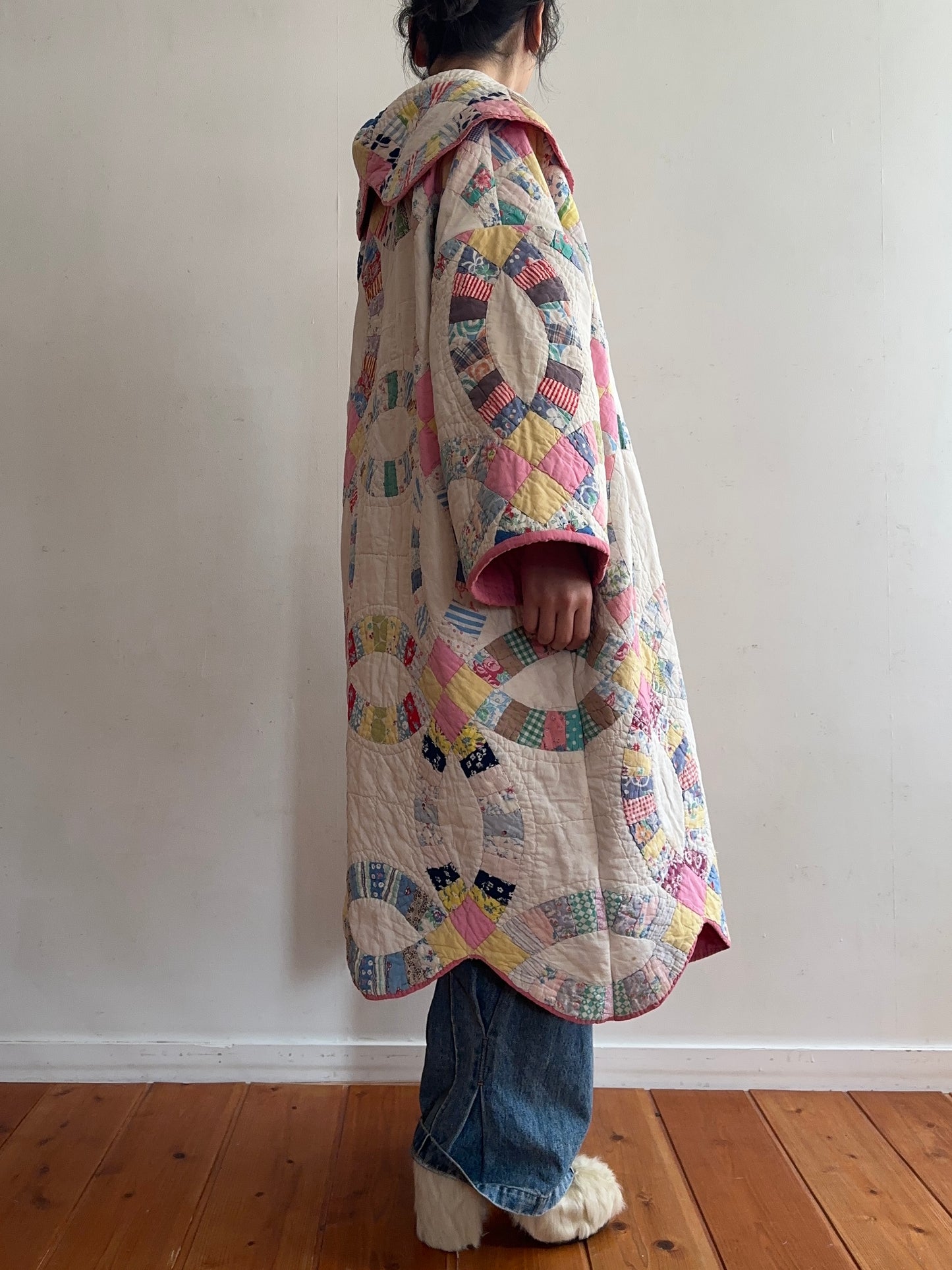 old quilt coat