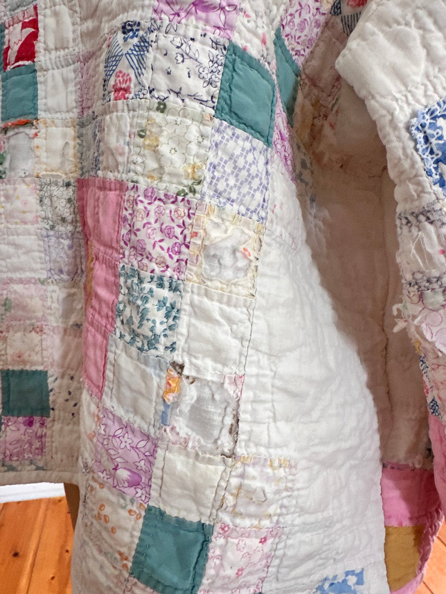 old quilt sailor shirt “boro”