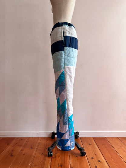 old quilt slim pants
