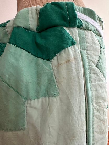 old quilt pants “boro”