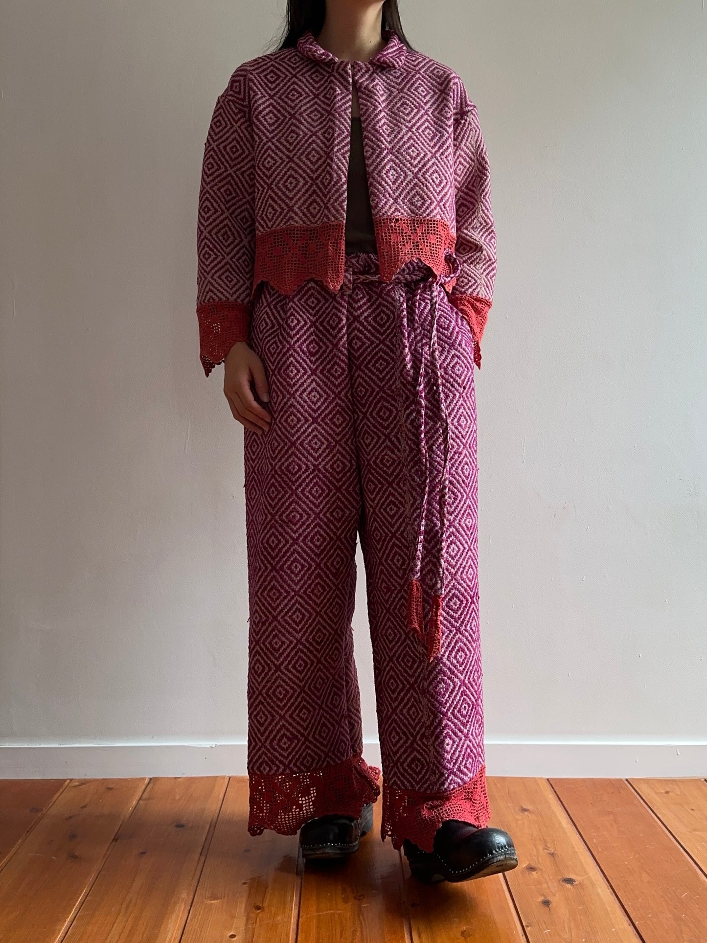 old coverlet wide pants