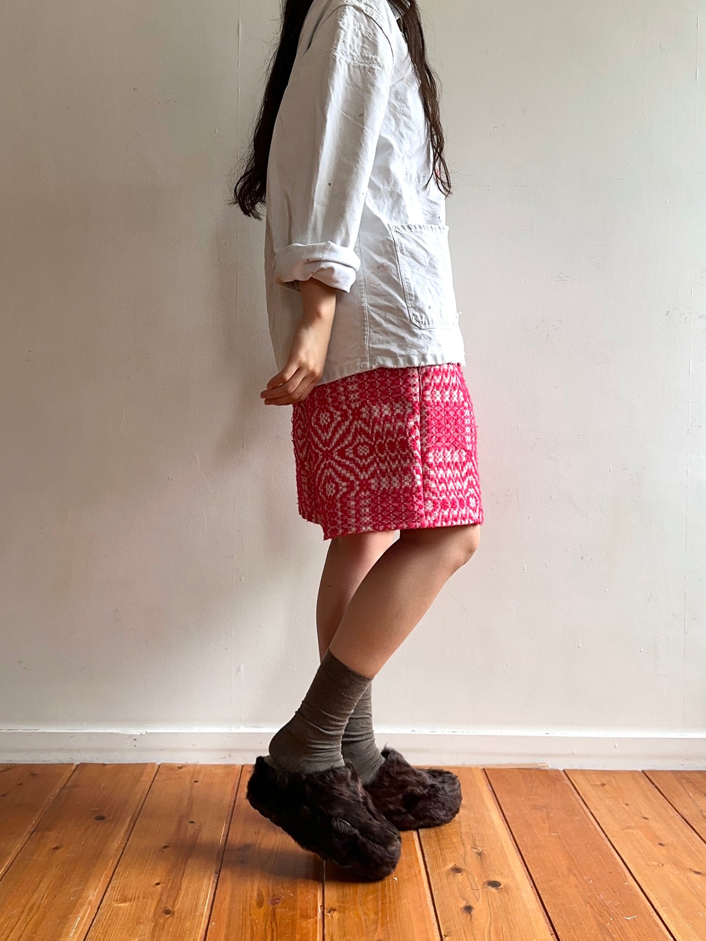 old coverlet short pants / pink