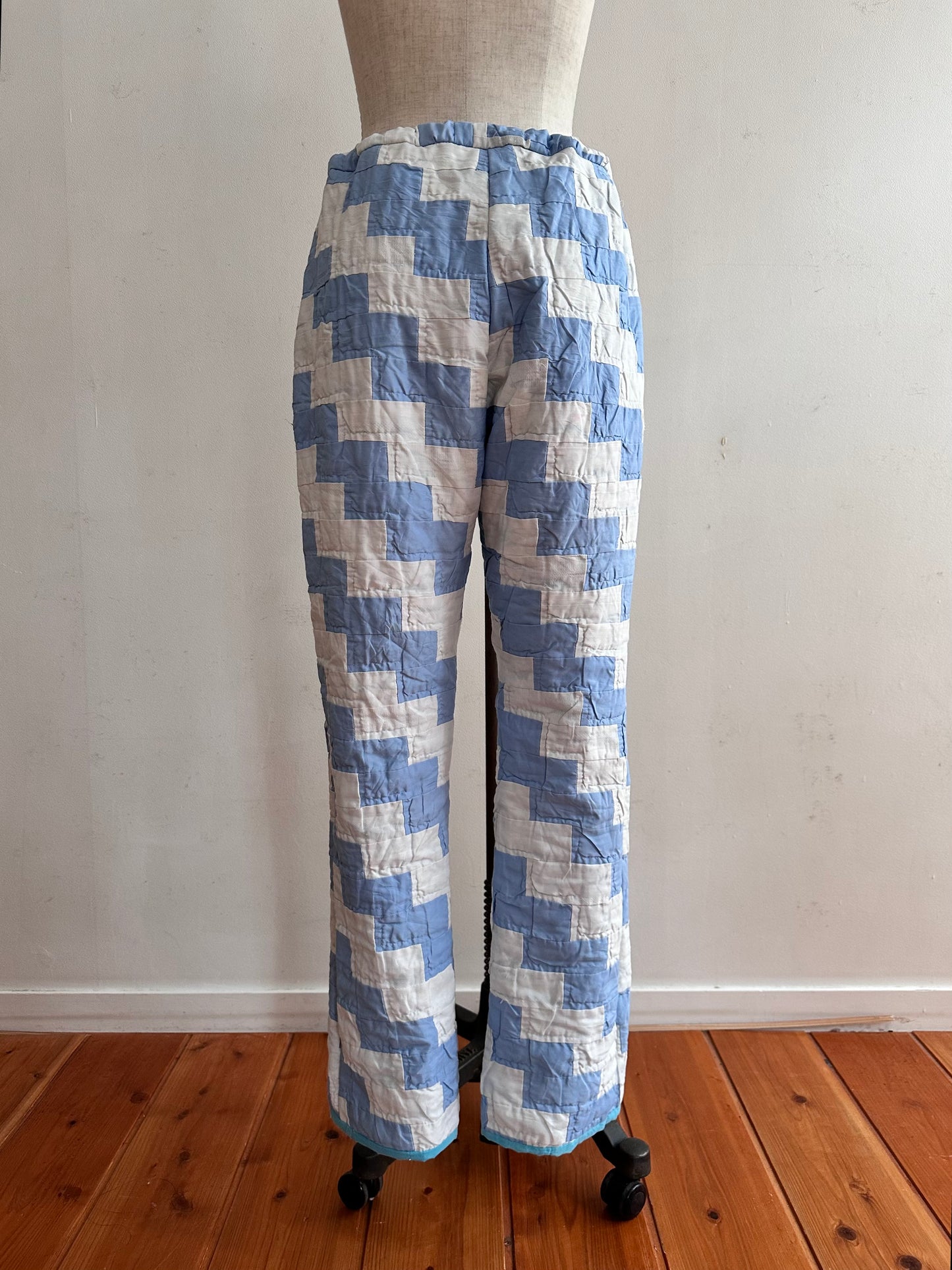old quilt slim pants