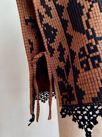 old coverlet wide vest