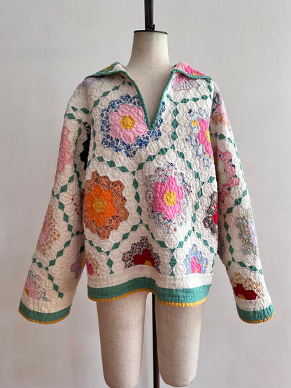 old quilt sailor shirt
