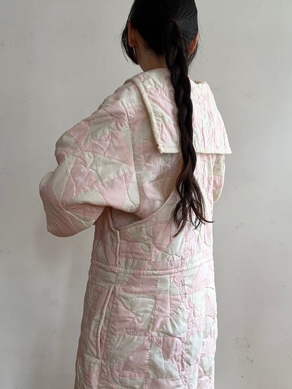 antique quilt sailor shirt