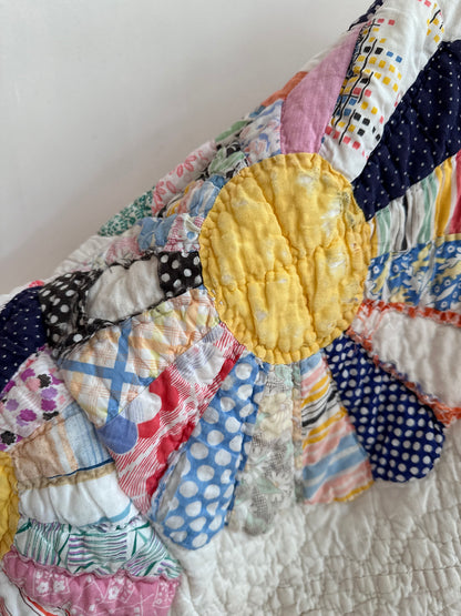 old quilt parka