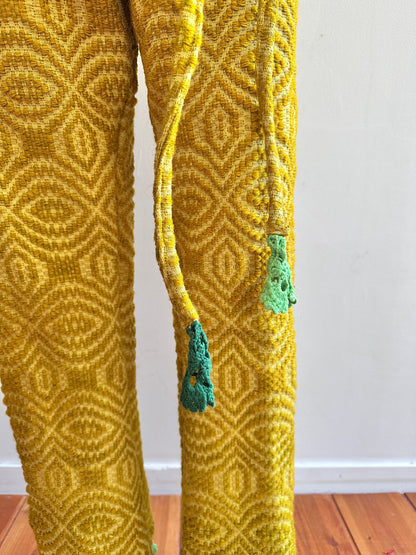 old coverlet slim flare pants / gold