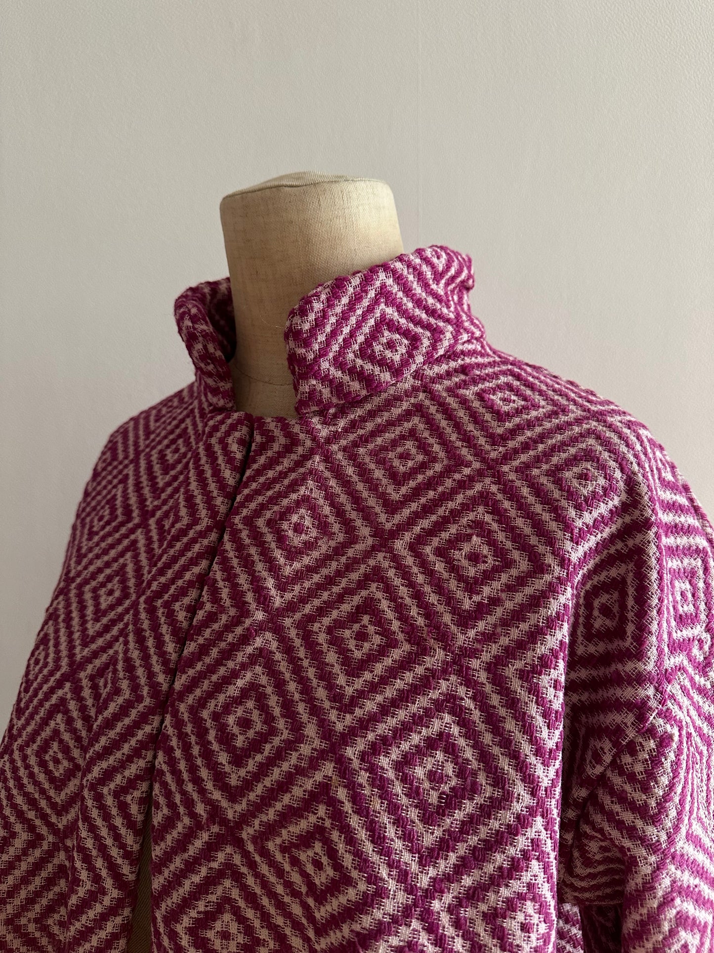old coverlet short jacket