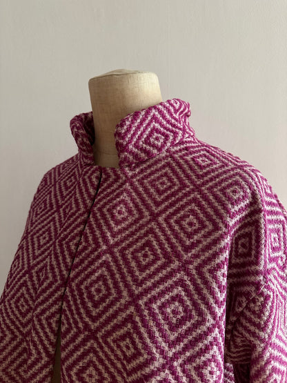 old coverlet short jacket