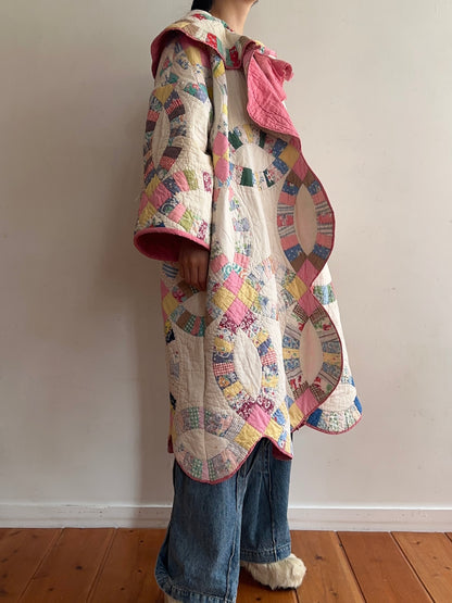 old quilt coat