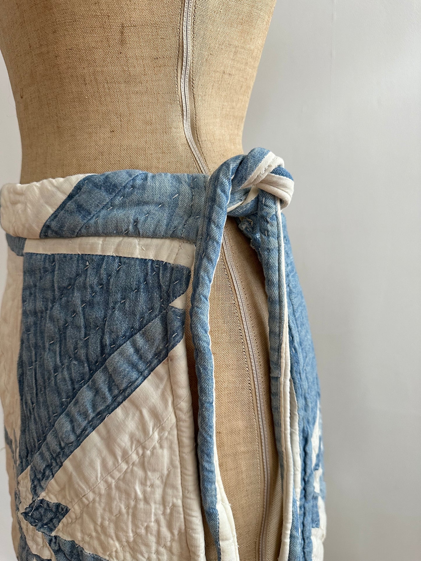 old quilt wrap skirt