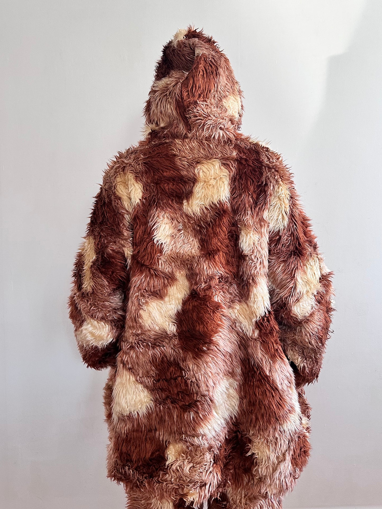 old fur parka / pudding