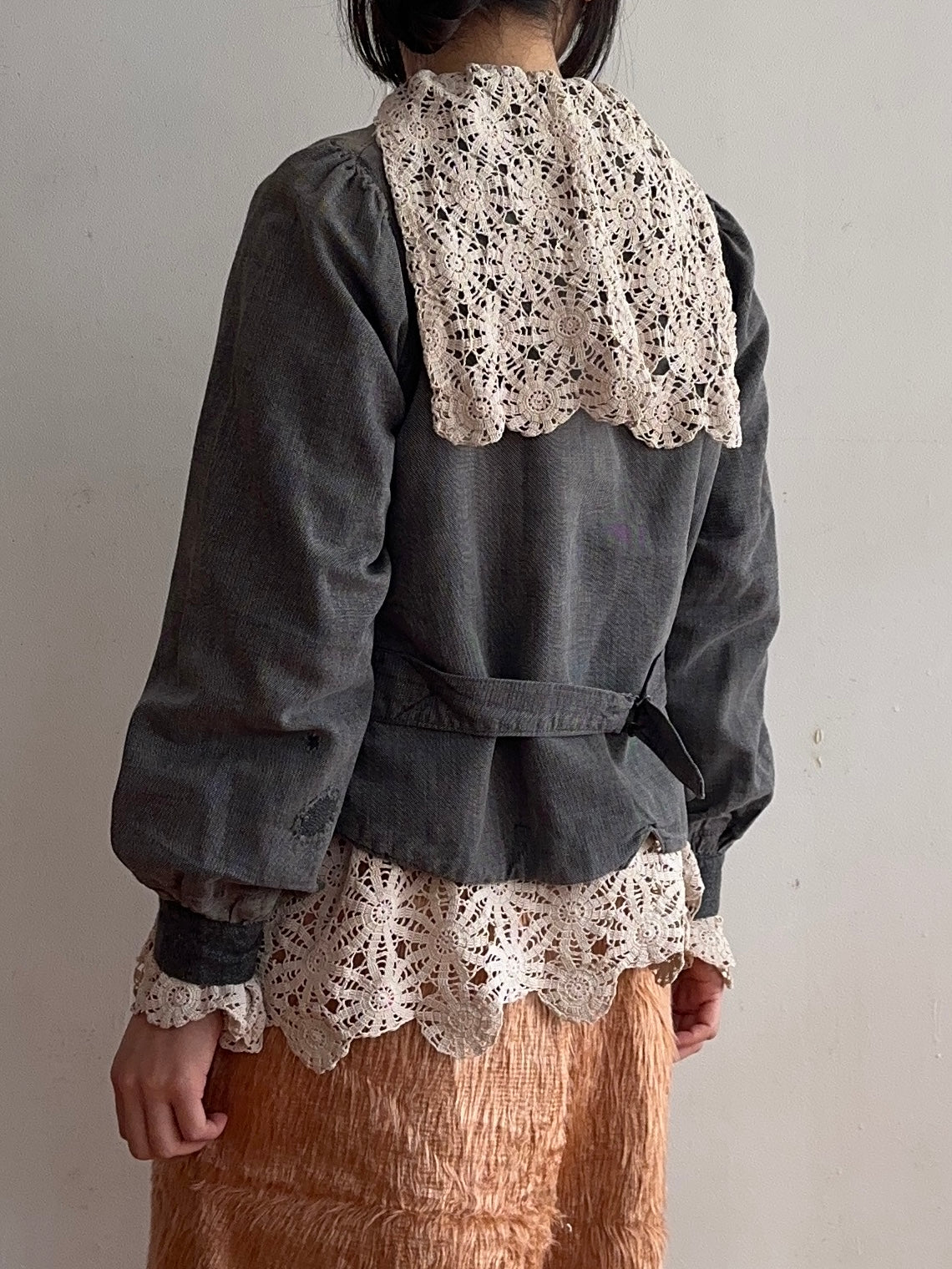 old crochet lace sailor shirts