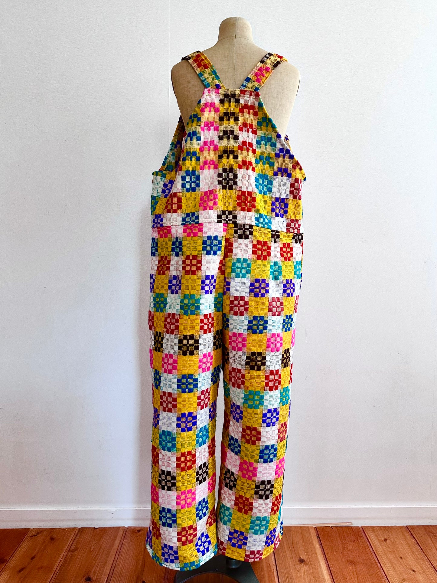 old coverlet huge overall