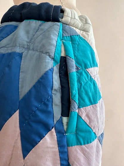 old quilt slim pants