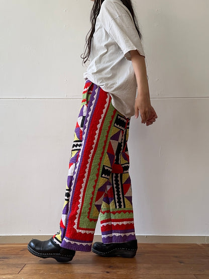 old quilt pants