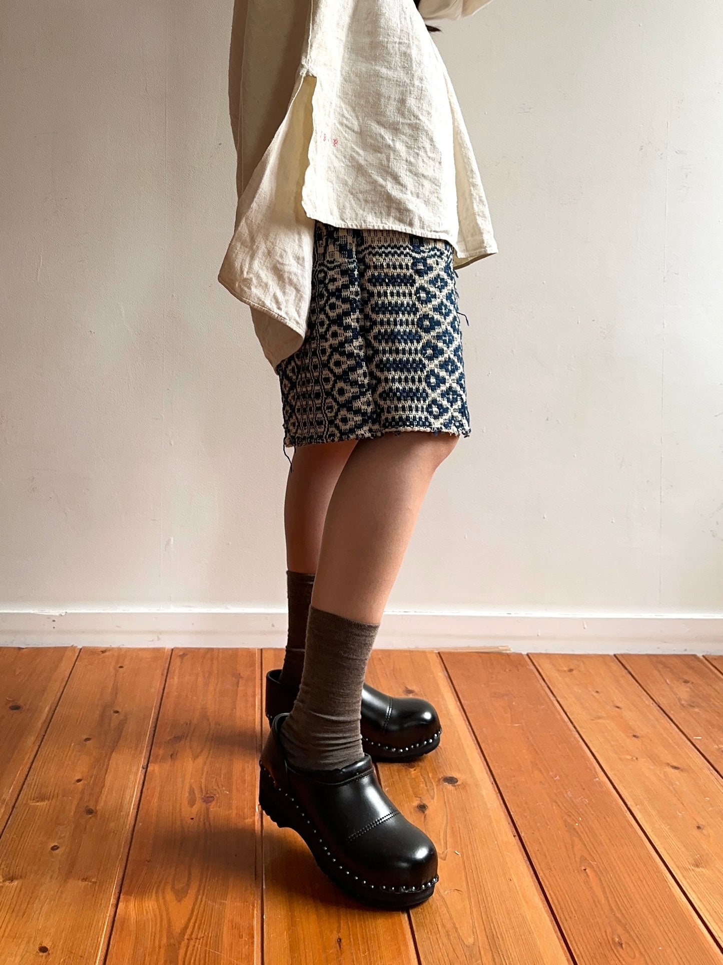 old coverlet short pants / navy